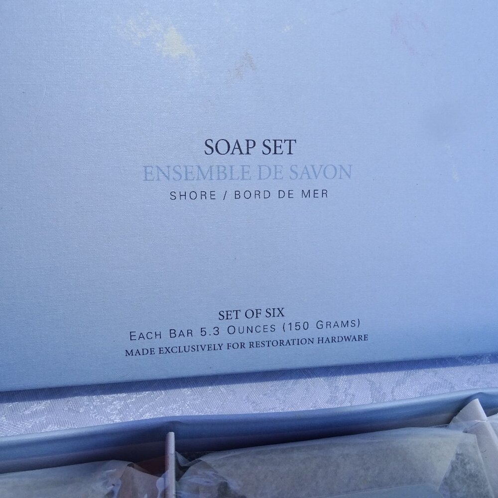 ENSEMBLE DE SAVON Soap Set Shore Set of 6 Bars